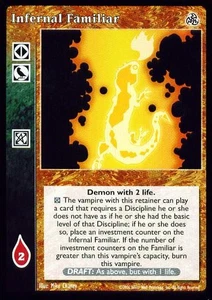 Infernal Familiar [Third set] - VTES card - Imagen 1 de 2
