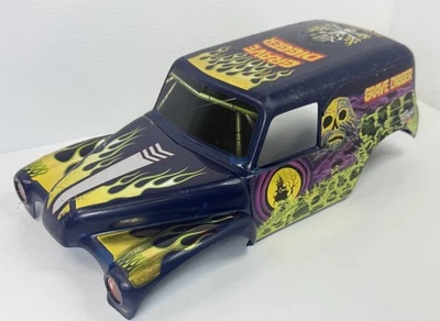 Monster Jam Grave Digger Truck RC 1:16 Ersatz Karosserie Teil nur 10,5”x5” - Bild 1 von 4