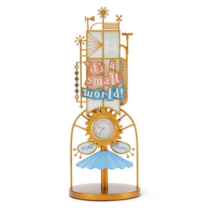 2025 Disneyland 70th Anniversary It’s A Small World Clock Vault Collection NEW - Picture 1 of 4