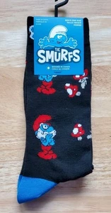 Mens Smurf Crew Socks New - Picture 1 of 3