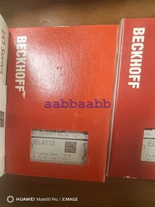 1PCS NEW BECKHOFF Genuine Module EL4112 (Analog Output Terminal) - Picture 1 of 1