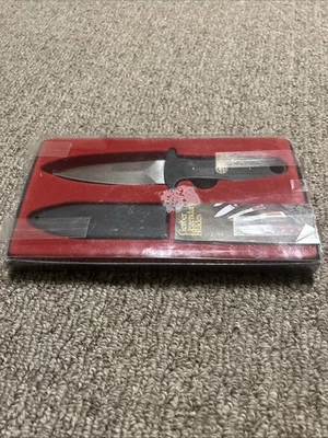 Gerber Frisco Shiv Blackie Collins Double Edge Survival Blade Knife 5565 USA - Image 1 of 4