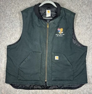 Carhartt V01 BLK Weste 3XL schwarz gesteppt Workwear Arbeiter Local 261 San Fran - Bild 1 von 9