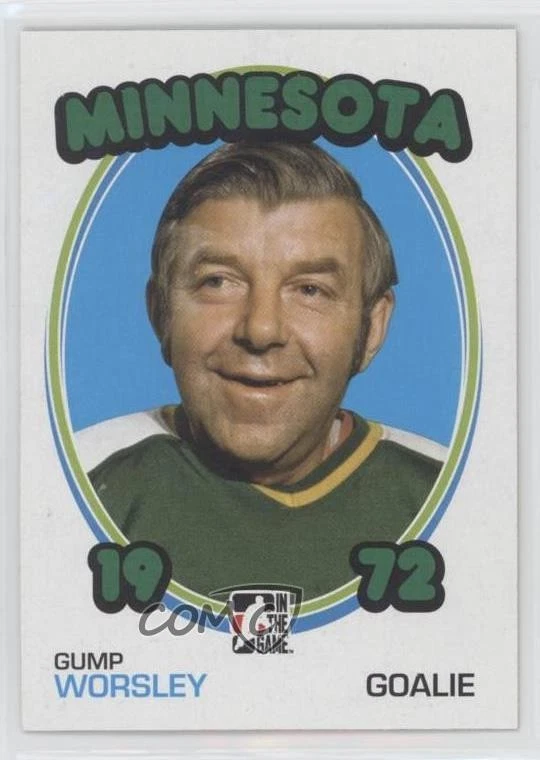 2009-10 ITG 1972 The Year in Hockey Gump Worsley #87 HOF - Image 1 of 2