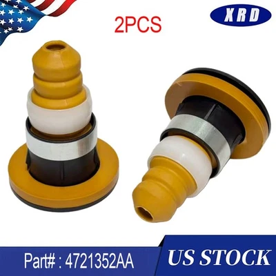 2x Rear Suspension Shock Bumper For Chrysler Town & Country Dodge Grand Caravan Foto 1 de 4