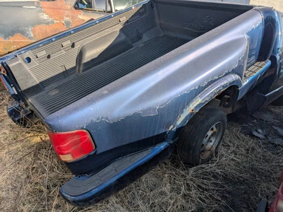 1996 - 2003 GMC Sonoma Chevy S10 Stepside подножка боковая спортивная кровать грузовика синяя - Изображение 1 из 4