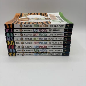 Menge 8 Judy Moody Serie Bücher 1-8 von Megan McDonald - Kinder Kapitel Buch - Bild 1 von 22