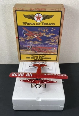 Wings of Texaco "Spokane Sun-God" 1929 Buhl CA-6 Sesquiplane ~ 9th in Series NIB - Image 1 of 4