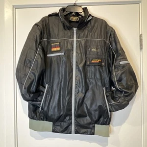 Seltene Vintage Rolls Royce Jacke/Weste Gr. 52 mit Patches und abnehmbaren Ärmeln - Bild 1 von 13