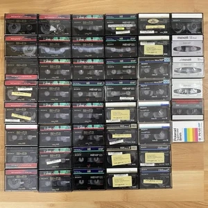 Lot of 46 Sony Video 8 Hi8 Metal Digital Cassette Tapes P120 MP120 P60 MP60 E120 - Picture 1 of 6
