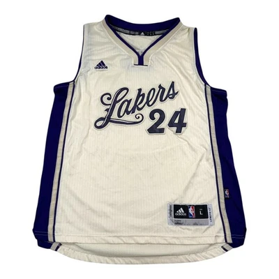 Футболка молодежная Los Angeles Lakers Коби Брайанта большое рождественское издание NBA Adidas - Изображение 1 из 4