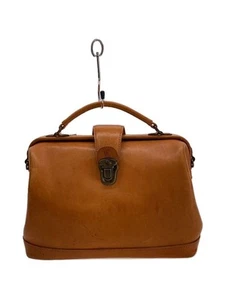 Bolso de Mano CLEDRAN Bolso de Doctor Hombro 2 Vías Cuero Camel Sólido Usado - Imagen 1 de 9