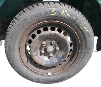 4x A4 B5 A6 4B Passat 3BG Felgen Reifen Winterreifen M+S 195/65 R15 91T 6-8mm - Bild 1 von 4