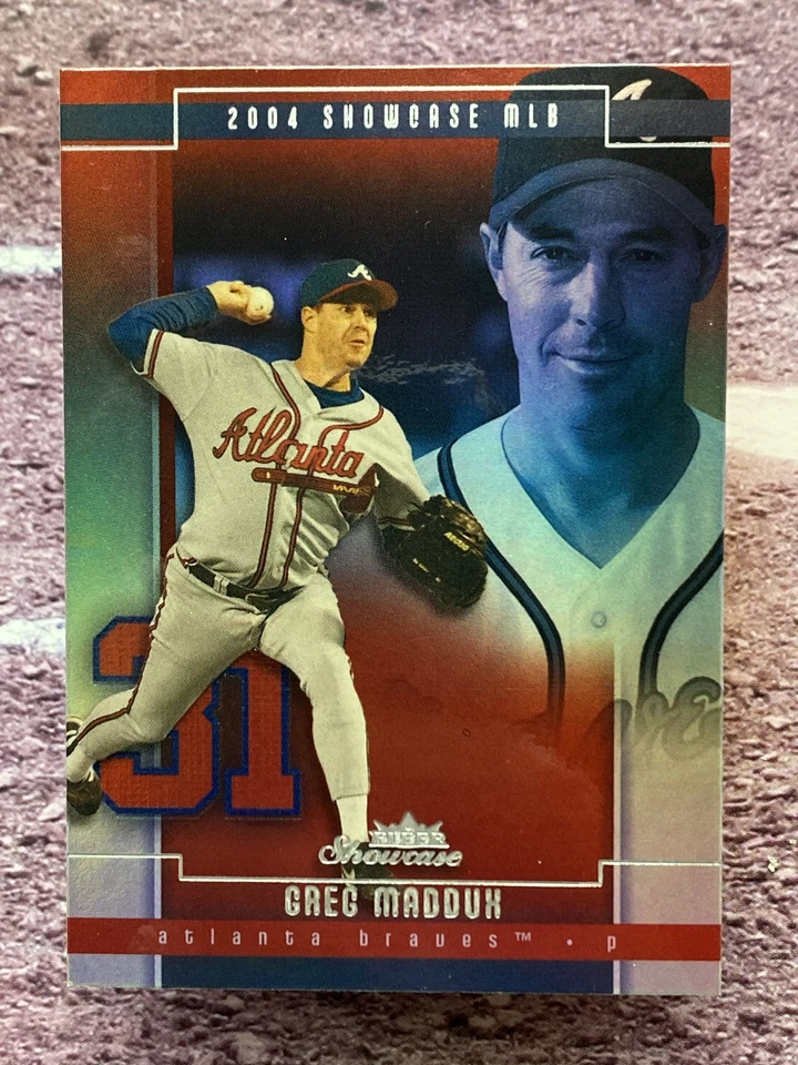 2004 Fleer Showcase Greg Maddux #87 Atlanta Braves - Image 1 of 2