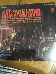 Baja Marimba Band Heads Up AM Rec Shrink EX/EX Glassine Album Sleeve - Picture 1 of 2