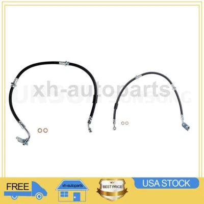 2 mangueras hidráulicas de freno Sunsong delanteras izquierda delantera derecha para Suzuki XL-7 2002~2006 Foto 1 de 4