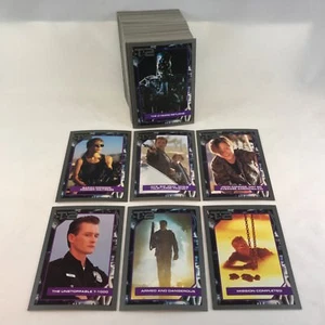 TERMINATOR 2: JUDGMENT DAY (Impel 1991) Complete Trading Card Set LINDA HAMILTON - Picture 1 of 3