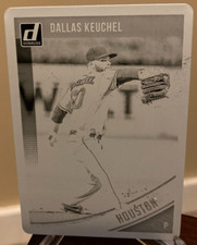 Dallas Keuchel - 2018 Donruss Black Printing Press Plate - 1/1 - Houston Astros