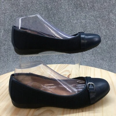 Zapatos Croft And Barrow para mujer 9 puente levadizo informales sin cordones de ballet planos azul marino Foto 1 de 4