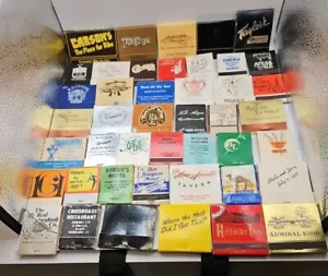 MATCHBOOKS OVER 40 MIXED LOT OF AT LEAST 27 NEW AND 13 USED AS SEEN IN PHOTOS - Picture 1 of 13