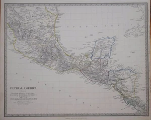 MITTELAMERIKA FÜR DIE SDUK 1842. - Bild 1 von 1