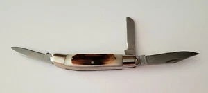 Vintage Coast 440 Seki Japan Folding Stainless Steel Pocketknife; 4"; 3 Blades - Picture 1 of 7