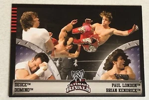 Deuce Domino Paul London WWE wrestling Ultimate Rivals trading Card #30 - Picture 1 of 2