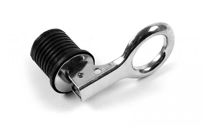 BOOTSZUBEHOER.ONLINE Lenzstopfen mit Schnellverschluss Bootsstopfen Bilgenstopfen Leckstop Edelstahl