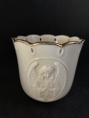 Lenox China Co. ANGELIC VISIONS Prayer Angel Votive 茶灯 — 第 1/4 张图片