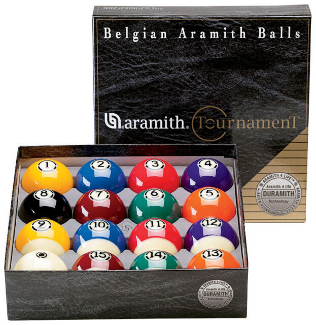 Bolas Numeradas Importadas Para Snooker Aramith Belgas 52mm