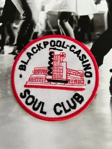 NORTHERN SOUL: BLACKPOO SOUL CLUB - Parche bordado de hierro para coser - Imagen 1 de 2