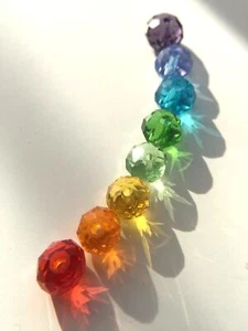 400 pièces arc-en-ciel 2/4 mm cristal à facettes perles de verre | kit à faire soi-même bijoux bricolage - Photo 1/8