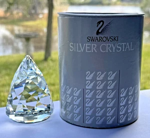VINTAGE RARE OLDER LOGO SWAROVSKI CRYSTAL RIO CONE 7452NR60095 PAPERWEIGHT RET'D - Picture 1 of 12