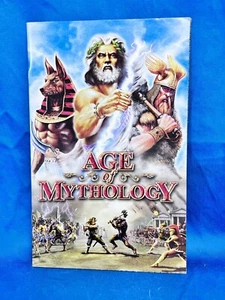Age of Mythology Microsoft PC Game Instruction Manual Booklet ONLY 2002 Original - Picture 1 of 2