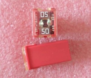 5PCS New 0495050 Littelfuse 495 Square Car Fuse 50A 32V JCASE Cartridge Fuse - Picture 1 of 1