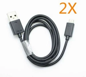2X 3ft Micro USB Charge data Cable Cord For ASUS ZenFone 2 4 5 6 S C Series - Picture 1 of 4