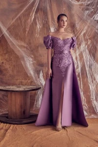 NWT Retail $2450 Gatti Nolli Valery Gown Size FR 50- US 18 - Picture 1 of 2