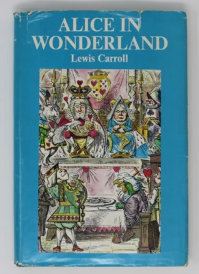 Vintage Alice in Wonderland by Lewis Carroll Junior Deluxe Editions HC-1950s Foto 1 de 4