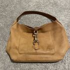 Dooley And Burke Camel Colored Leather Purse, Imperfect, Medium size