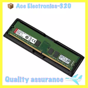 Kingston ECC 2666MHz 16GB DDR4 UDIMM Server Memory KSM26ED8/16ME KSM26ED8/16HD - Picture 1 of 3