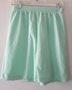Vintage 1980er Pastell Meer Schaum Grün Skort Shorts Catalina Small XS Vintage Retro - Bild 1 von 4