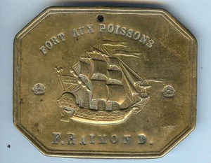 Berufsschild - PARIS Fischfest F. RAIMOND Modell 1853 - Bild 1 von 2