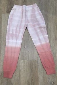 Felpa jogger nuova con etichette 525 America X Revolve Rose Clay multi tie dye taglia XS - Foto 1 di 5
