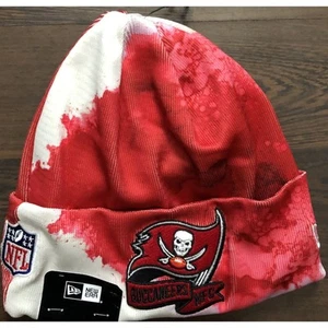 TAMPA BAY BUCCANEERS New Era Official On Field NFL Tie Dye Beanie-New W/Tags-A - Picture 1 of 5