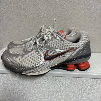 Nike Shox Navina Feminino - 337775-001 Laranja Metálico/Branco Tamanho 10.5- RARO - Imagem 1 de 4