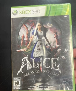Rare XBOX 360 Alice: Madness Returns (2011) BRAND NEW FACTORY SEALED - Picture 1 of 6