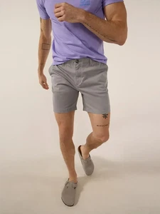 Pantalones Cortos Chubbies Grises Para Hombre The World's Grayest 6" Cortos Talla XL NUEVOS CON ETIQUETAS - Imagen 1 de 9