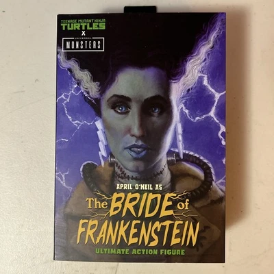 NECA TMNT X MONSTERS 2022 April O’Neil como la novia de Frankenstein totalmente nueva Foto 1 de 4