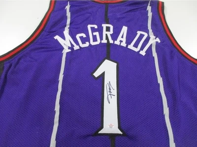 Camiseta Tracy McGrady Autografiada Firmada Minnesota Timberwolves con Certificado de Autenticidad  Foto 1 de 2