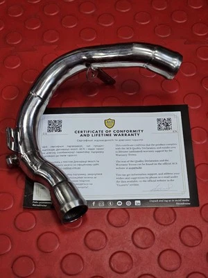 🍀Alfa Romeo 159 Reinforced Upper Radiator Hose Cooling Pipe 50500406 stainless - Image 1 of 4